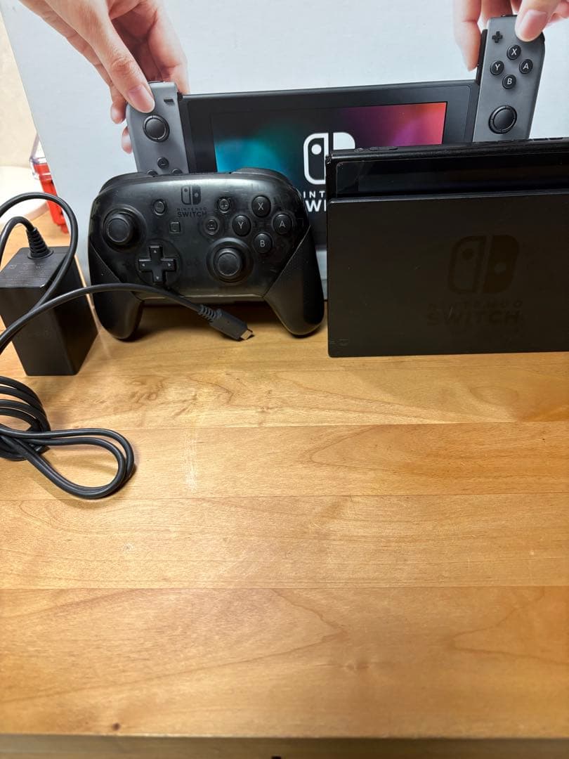 任天堂Switch本体 プロコンドック付き PowerA】 Nintendo Switch ニンテンドー スイッチ ジョイコン