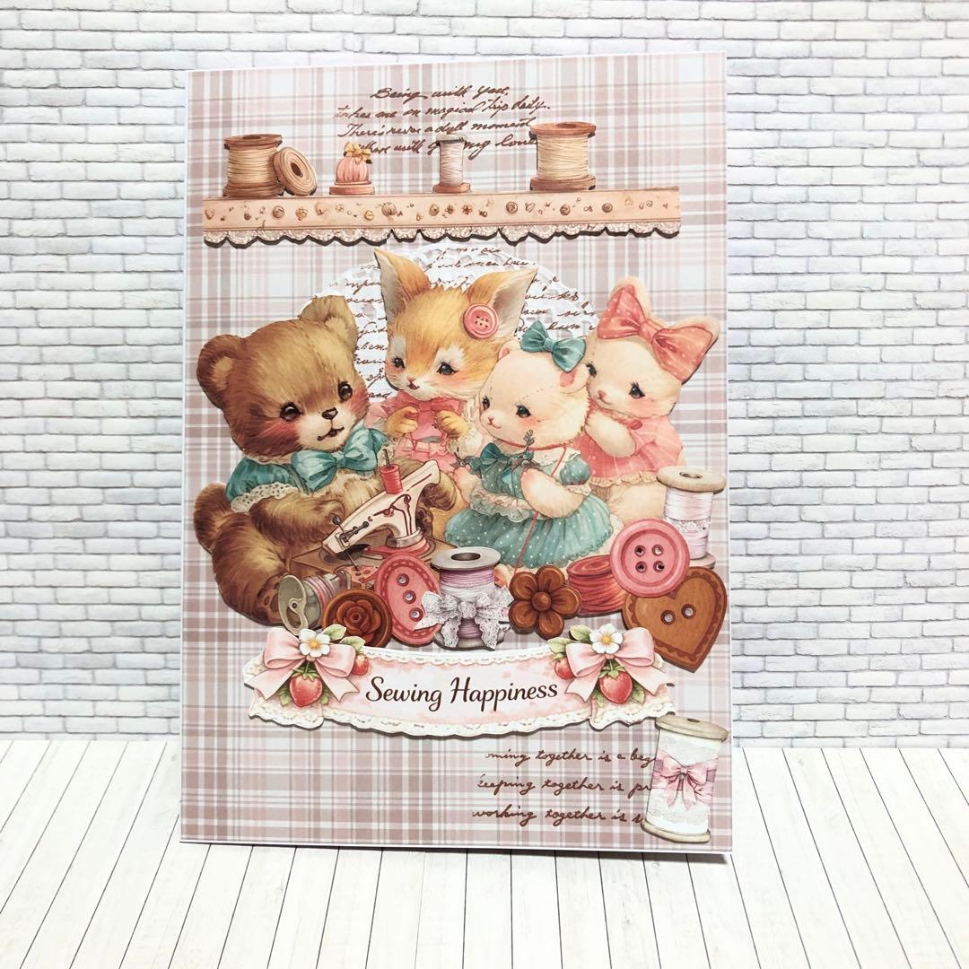 おすそ分けファイル素材収納リボンレース・ローズレース・いちごレース