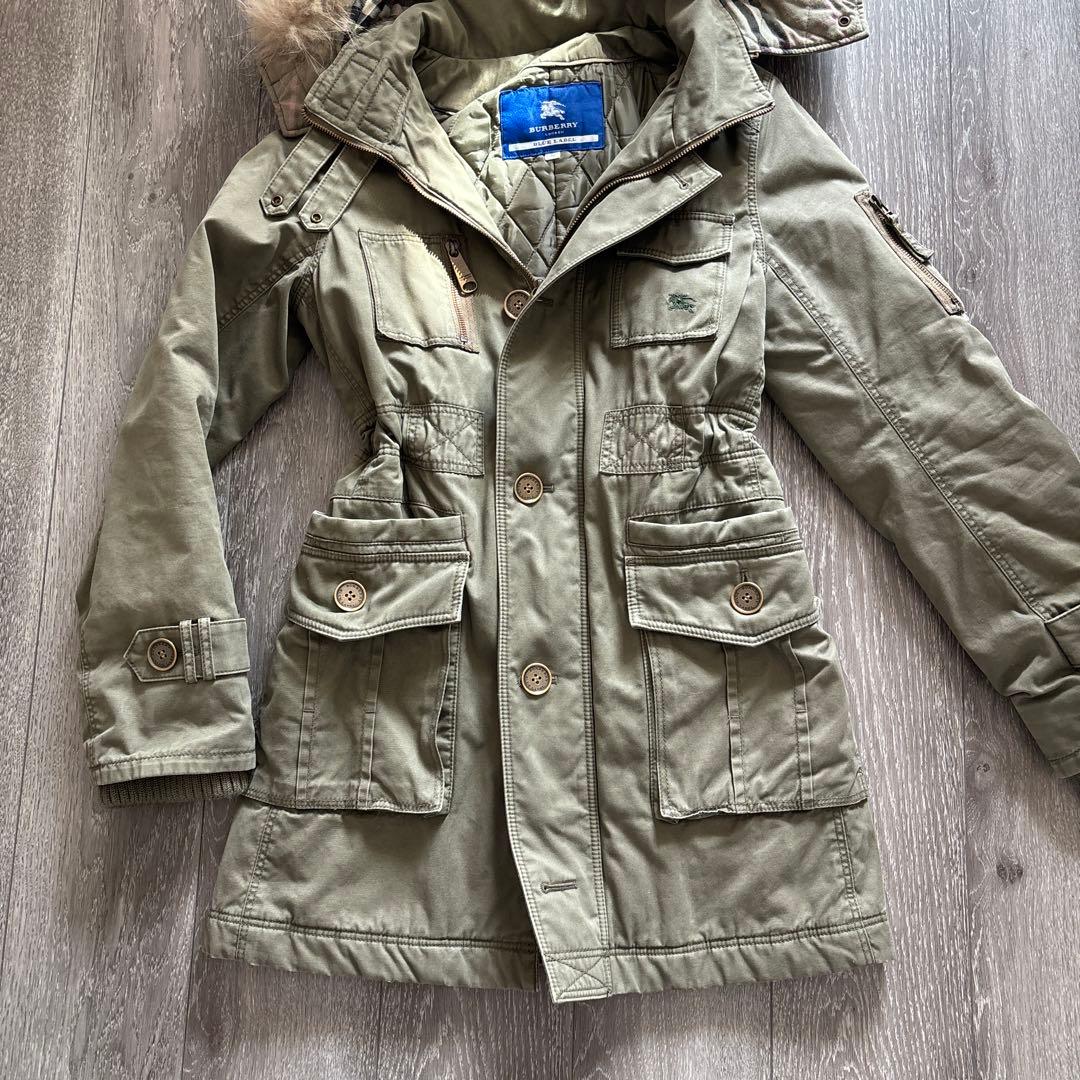 Kn☆様専用☆バーバリーブルーレーベル☆ミリタリーコート☆38
