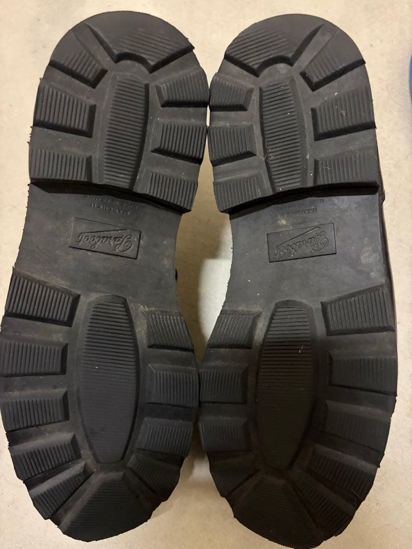 【41（25.5cm）、美品・ソール減り小】Paraboot ミカエル 黒