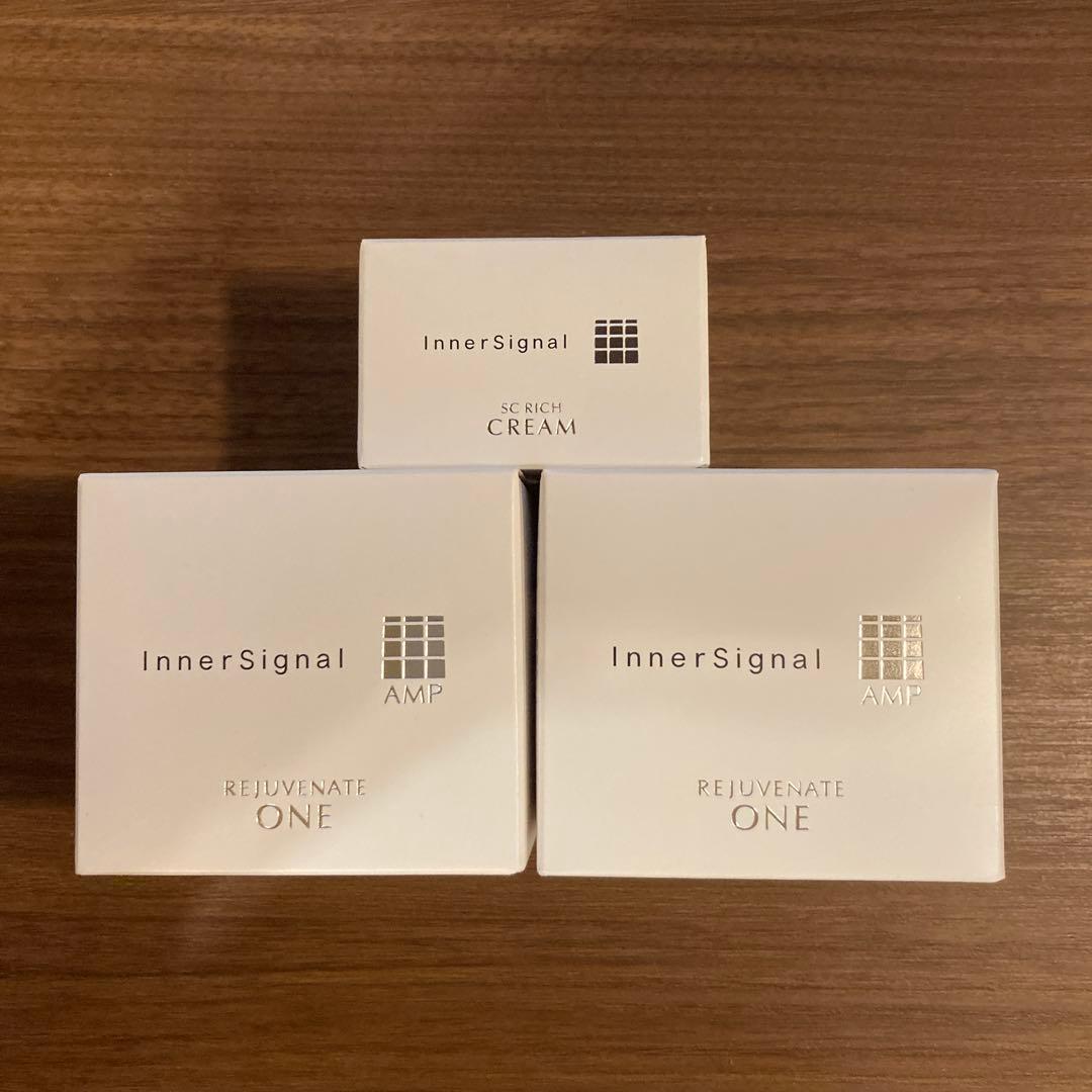 新品未開封　インナーシグナルリジュブネイトワン2個　SCリッチクリーム1個 SCリッチクリーム｜インナーシグナル | 大塚製薬の角層ケア高保湿