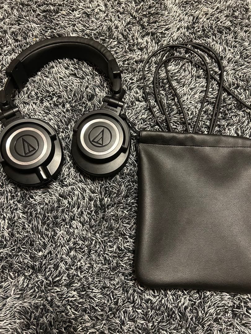 Audio Technica ATH-M50x ブラック Audio-Technica ATH-M50x Closed-Back Studio Monitoring Headphones