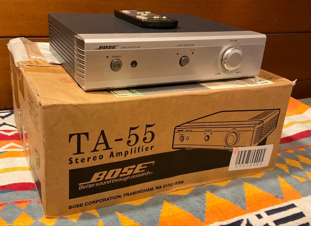 BOSE TA-55 アンプ (参照:1705 1706) ボーズ、イヤフォン端子などと接続できるテレビ用アンプ