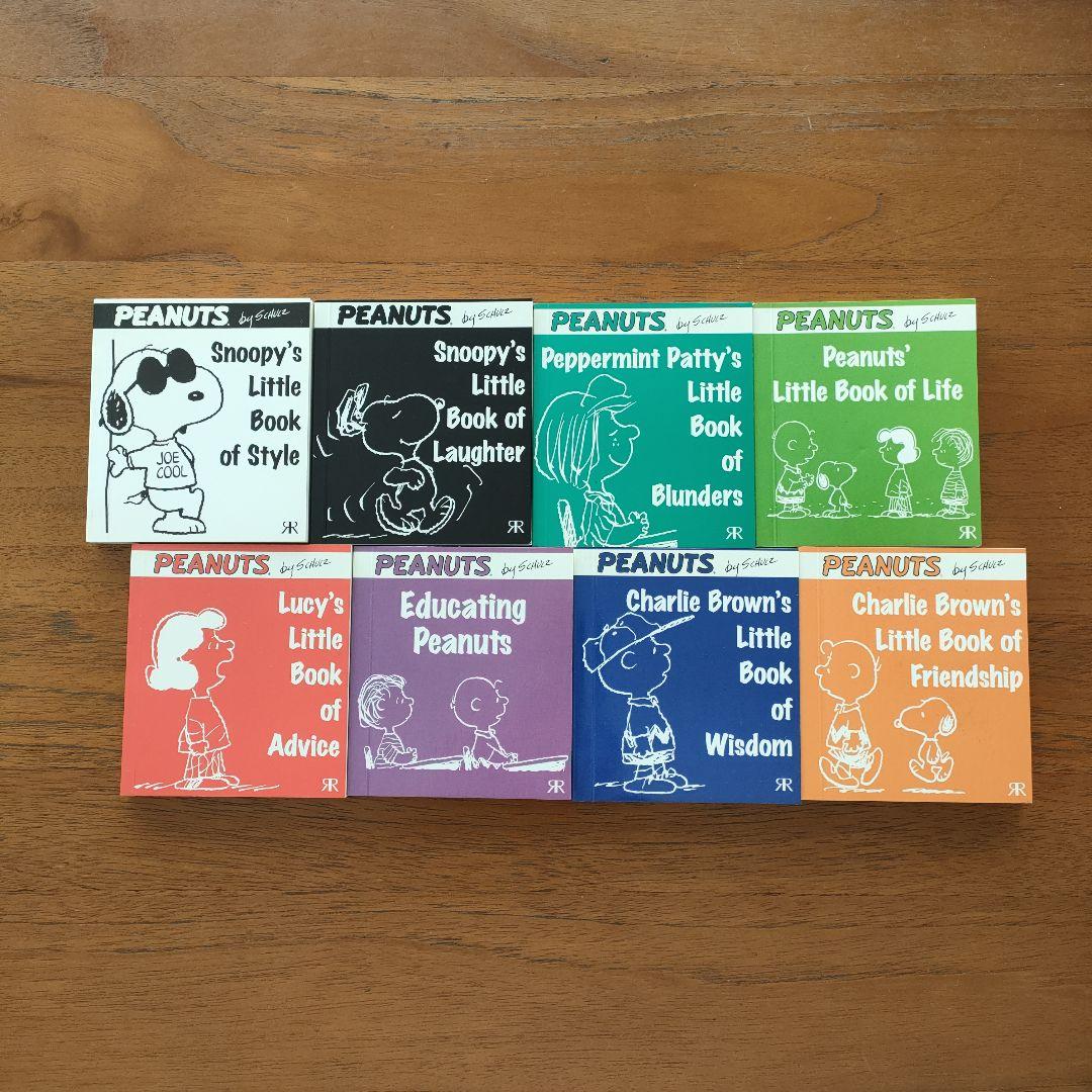 洋書　PEANUTS Snoopy's Little Book シリーズ　8冊 洋書 PEANUTS Snoopy's Little Book シリーズ 8冊 - メルカリ