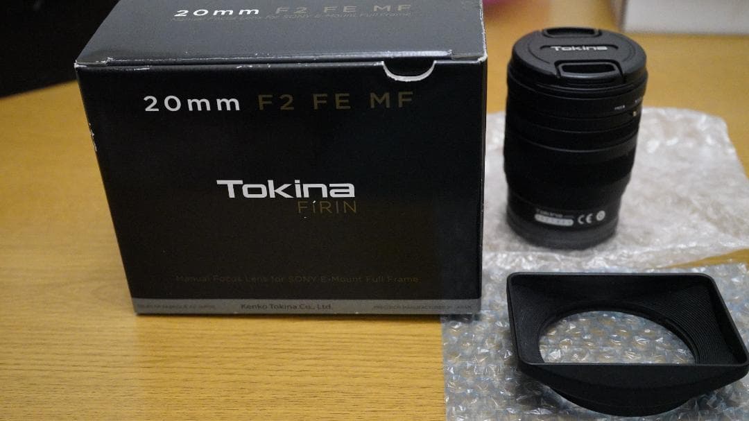 発送込みTOKINA 　FiRIN 20mm　 F2FE /MF α Eマウント Firin AF 20mm f/2.0 for Sony E Mount – Tokina Lens USA