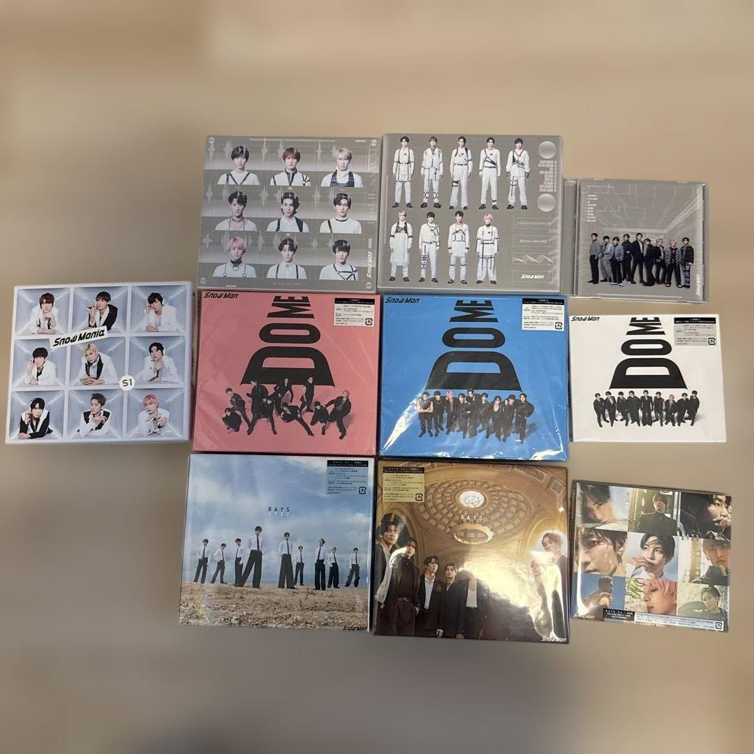 SnowMan シングル アルバム CD ライブDVD まとめ売り - メルカリ