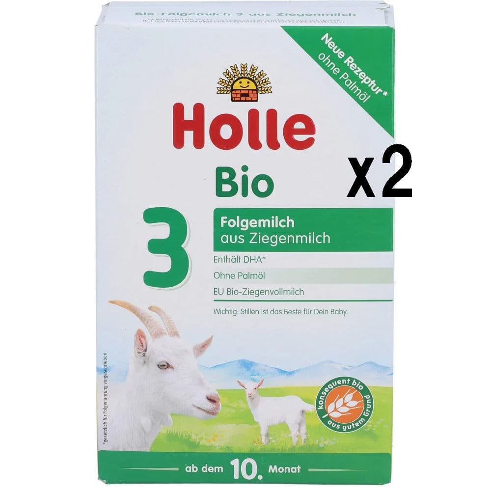ホレ Holle ヤギ オーガニック 粉ミルク Step 3 (10ヶ月〜）2箱 楽天市場】[400g 2箱セット・0カ月から] ホレ オーガニック 乳児用
