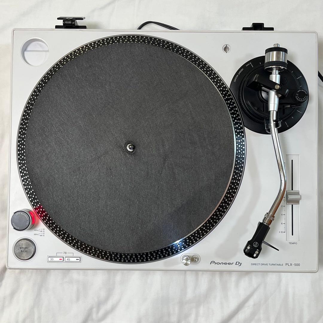 Pioneer DJ PLX-500 希少なホワイト ターンテーブル PLX-500-W ダイレクトドライブターンテーブル (white) - Pioneer DJ