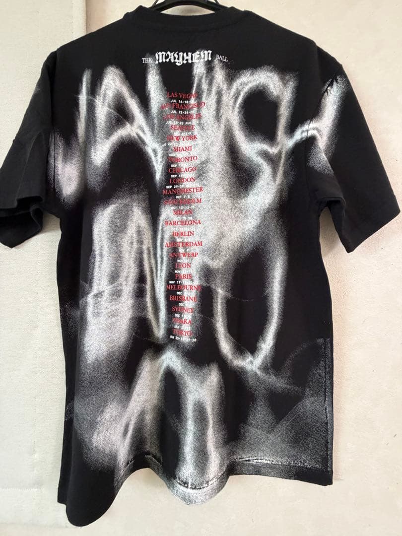 レディガガ MAYHEM BALL VANISH DATEBACK Tシャツ M - メルカリ