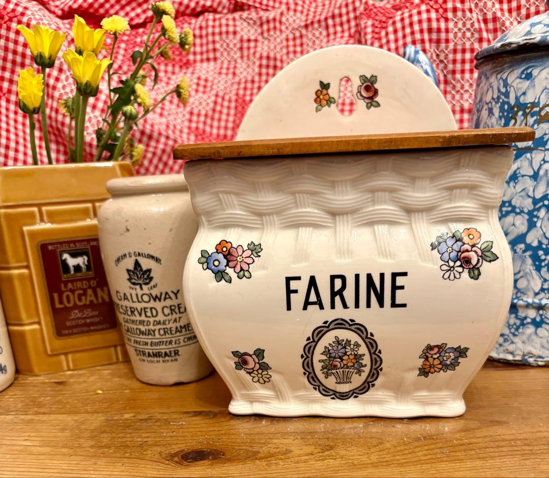 ◆希少美品◆フランスFARINE木製蓋付き花柄♡ラタン編込模様陶器ボックス 作家 森野奈津子 たんぽぽ 花型皿 中｜和食器通販 四季折折 – 四季折折