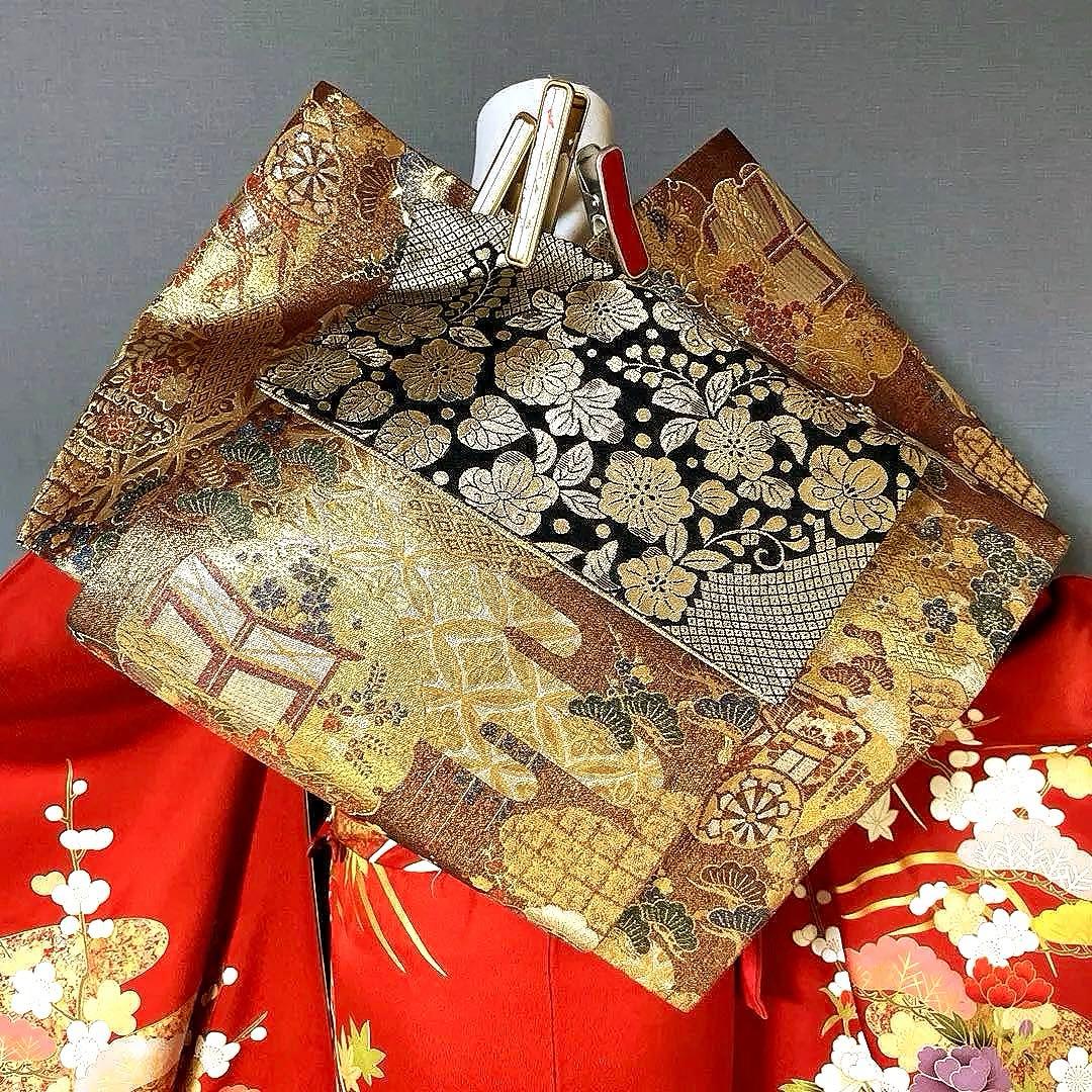 振袖フルセット 松竹梅 手描き友禅 成人式振袖 振袖 良家のお嬢様