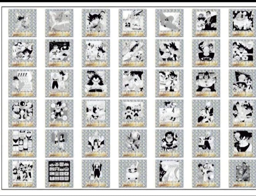 ドラゴンボール40周年記念シールウエハース2全42種コンプリートセット