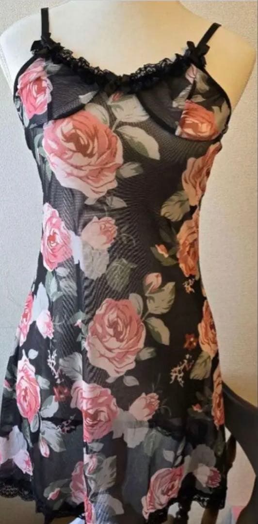 ⭐︎y2k平成ギャル 姫 MARS. d.i.a系薔薇 レース リボンワンピ - メルカリ