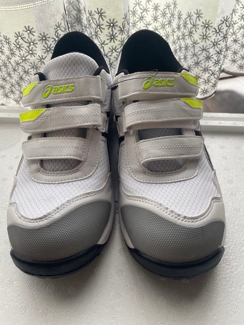 最終値下げasics 安全靴 ホワイト/グレー 26.5cm