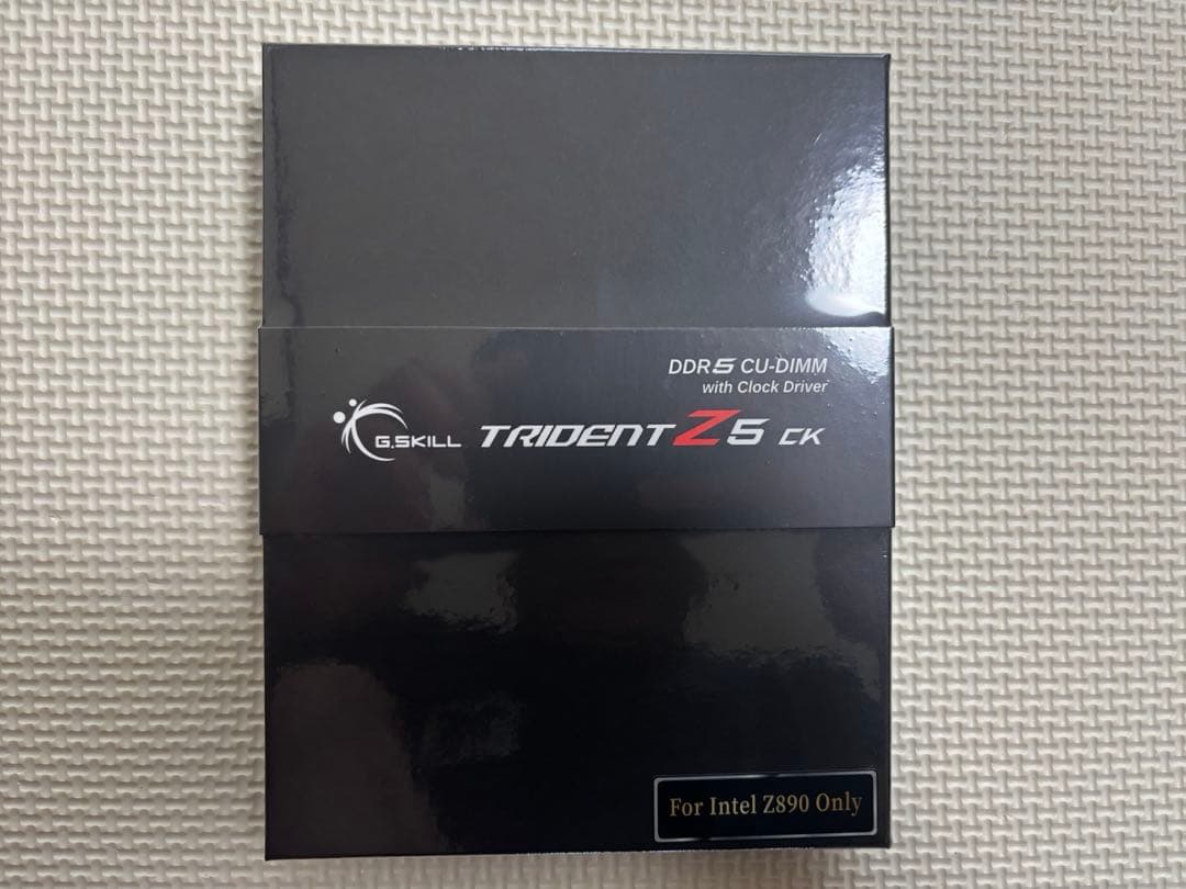 GSkill Trident Z5 CK DDR5 8200 メモリー 48GB G.SKILL Trident Z5 CK Series DDR5 RAM (Intel XMP 3.0) 48GB (2x24GB
