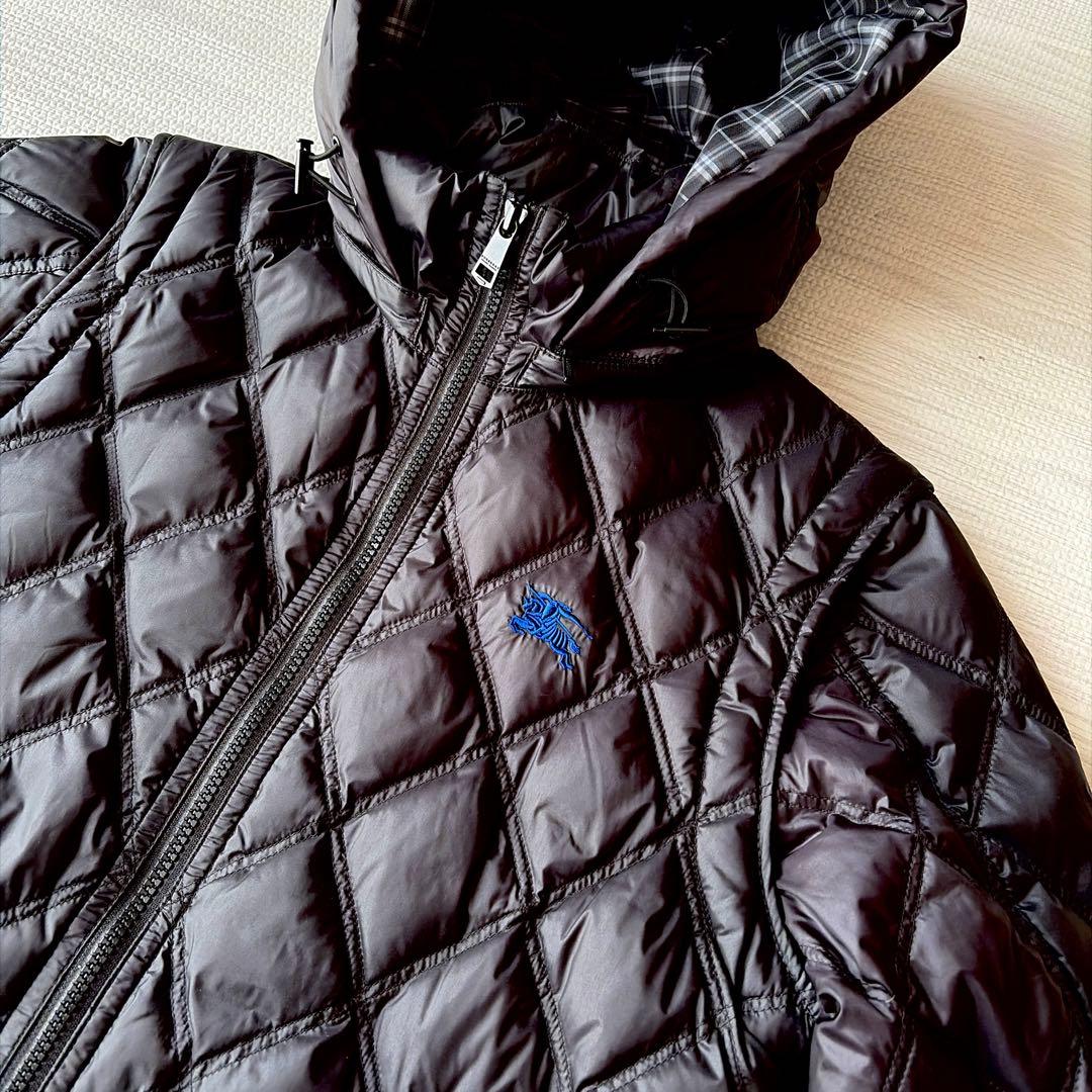 美品 バーバリーブラックレーベル キルティング ダウンジャケット 3way