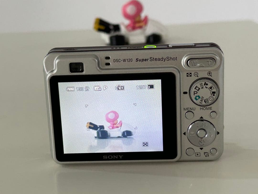 Sony Cyber-shot DSC-W120 シルバー 7.2MP