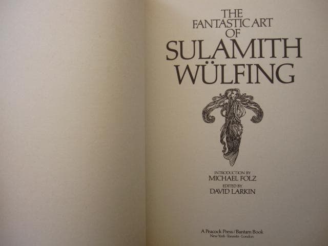 画集 Sulamith Wulfing スラミス・ヴュルフィング 絵本 挿絵