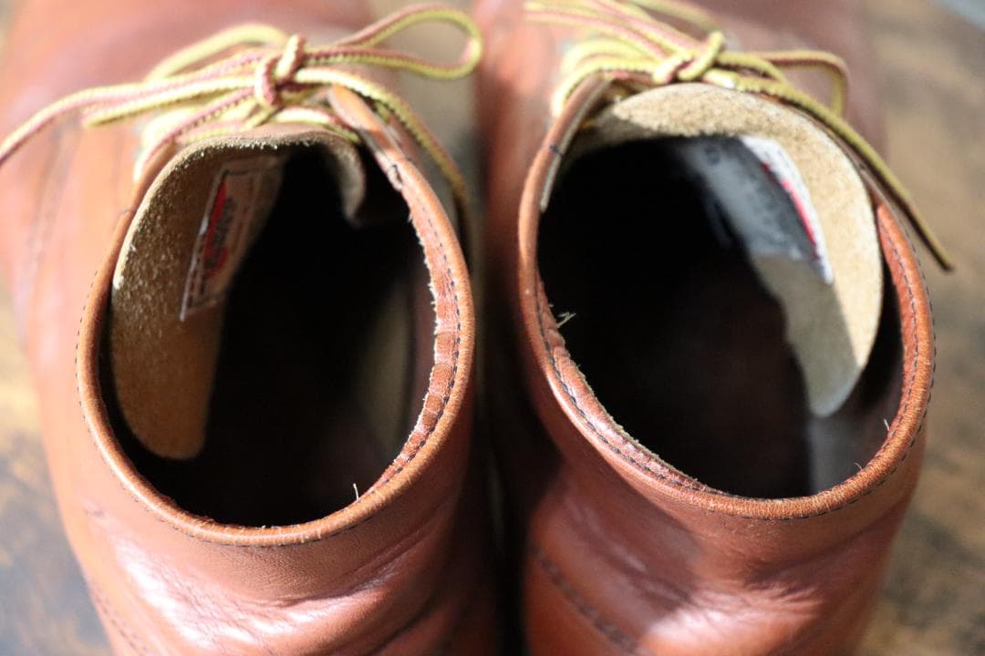 レッドウィング　8166　26.5cm　US8.5D　オロラセット　赤茶　09年