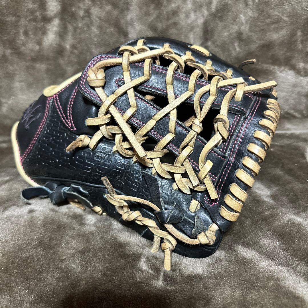 中古】グラブワークス オーダー一般硬式内野用グローブ 薬指リング