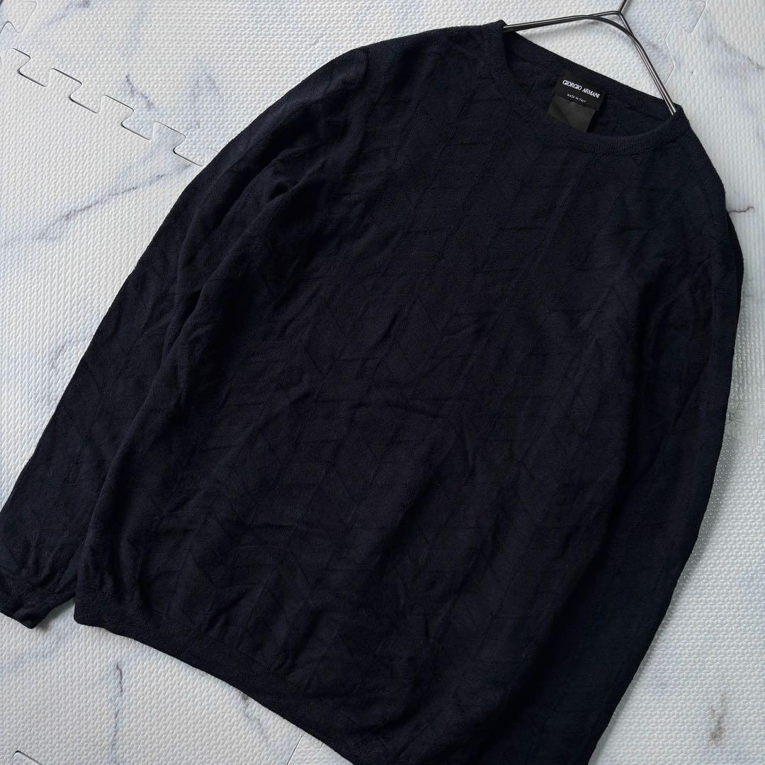大人気✨GIORGIOARMANI ジョルジオアルマーニ 黒タグ長袖 濃紺 楽天市場】ジョルジオアルマーニ 黒タグ（ブランドジョルジオ