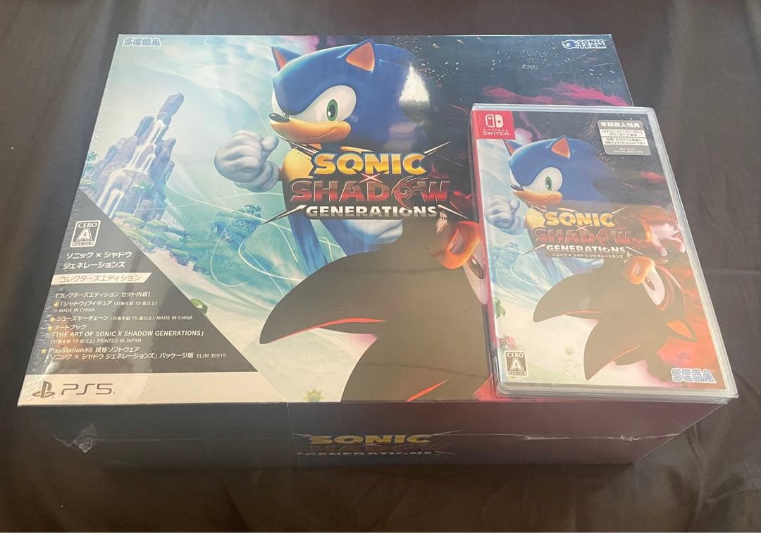ソニック × シャドウ ジェネレーションズ Switch PS5 ソニック × シャドウ ジェネレーションズ』が2024年10月25日に発売決定