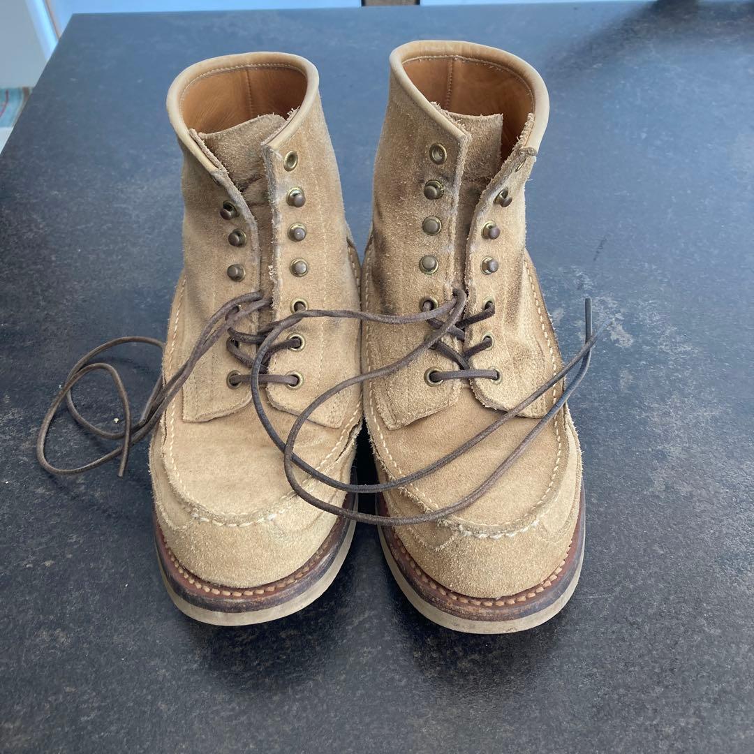 danner ベージュ スエード ハイカットブーツ - メルカリ