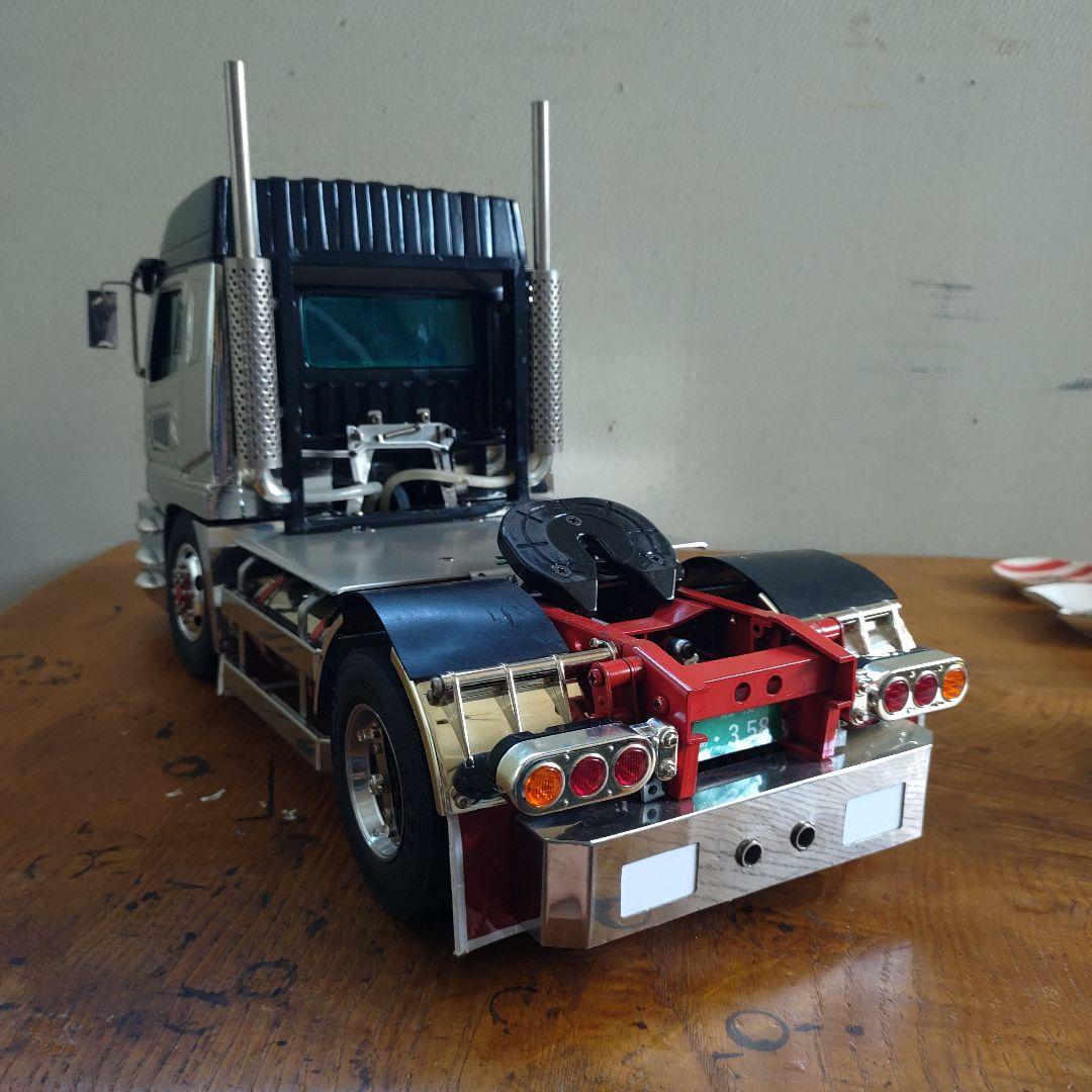 タミヤ1/14トレーラーヘッドデコトラムネトラキャビン - メルカリ