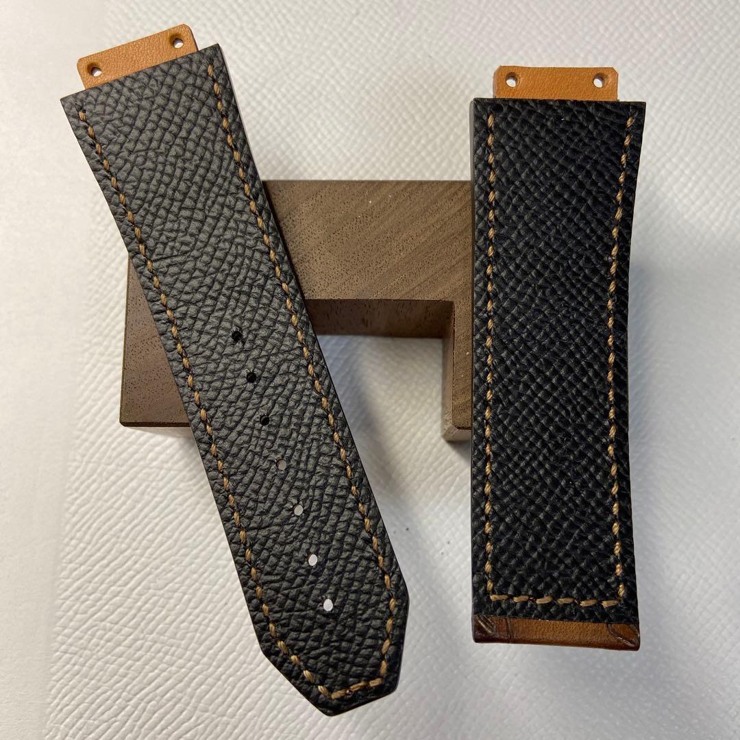 ✓【オーダー製作】ウブロ（HUBLOT）専用レザーストラップ - メルカリ