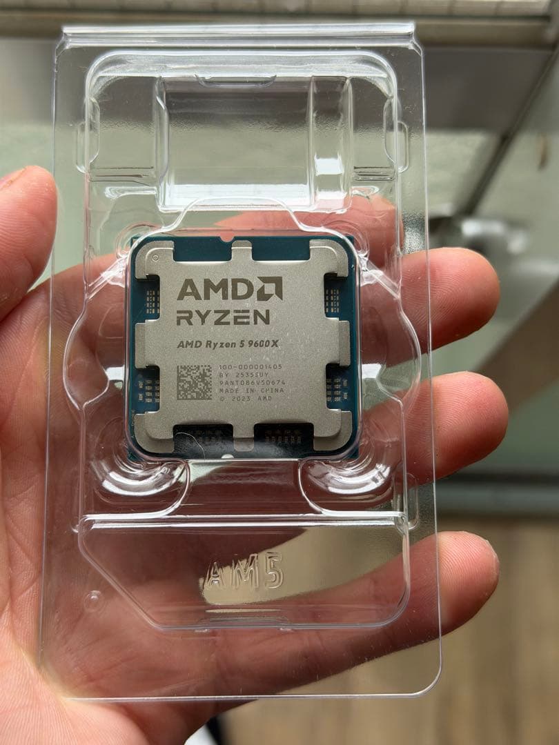 Ryzen 5 9600X 動作確認済み バルク品 - メルカリ