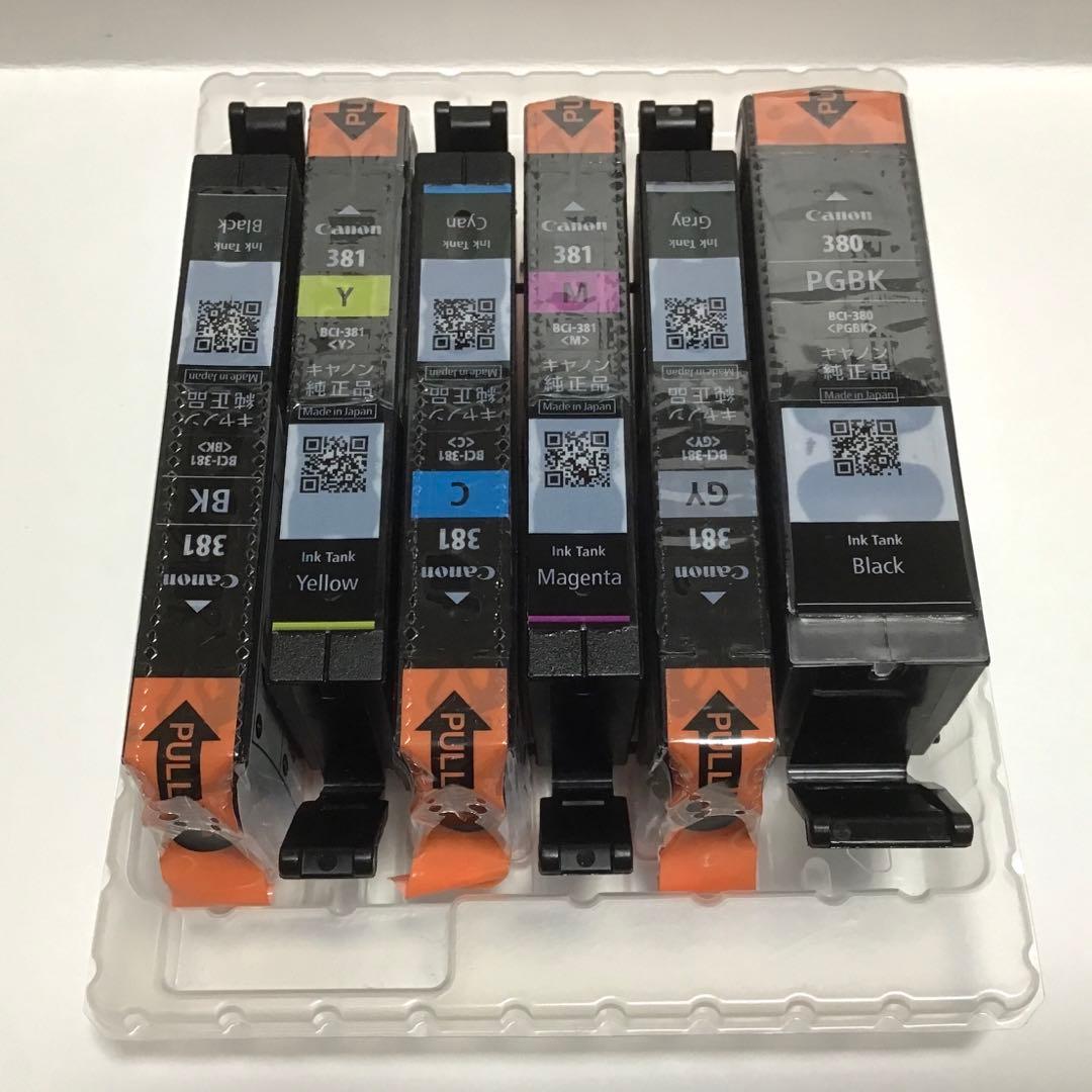 Canon BCI-381 380 6本セット マルチパック NO.2 - メルカリ