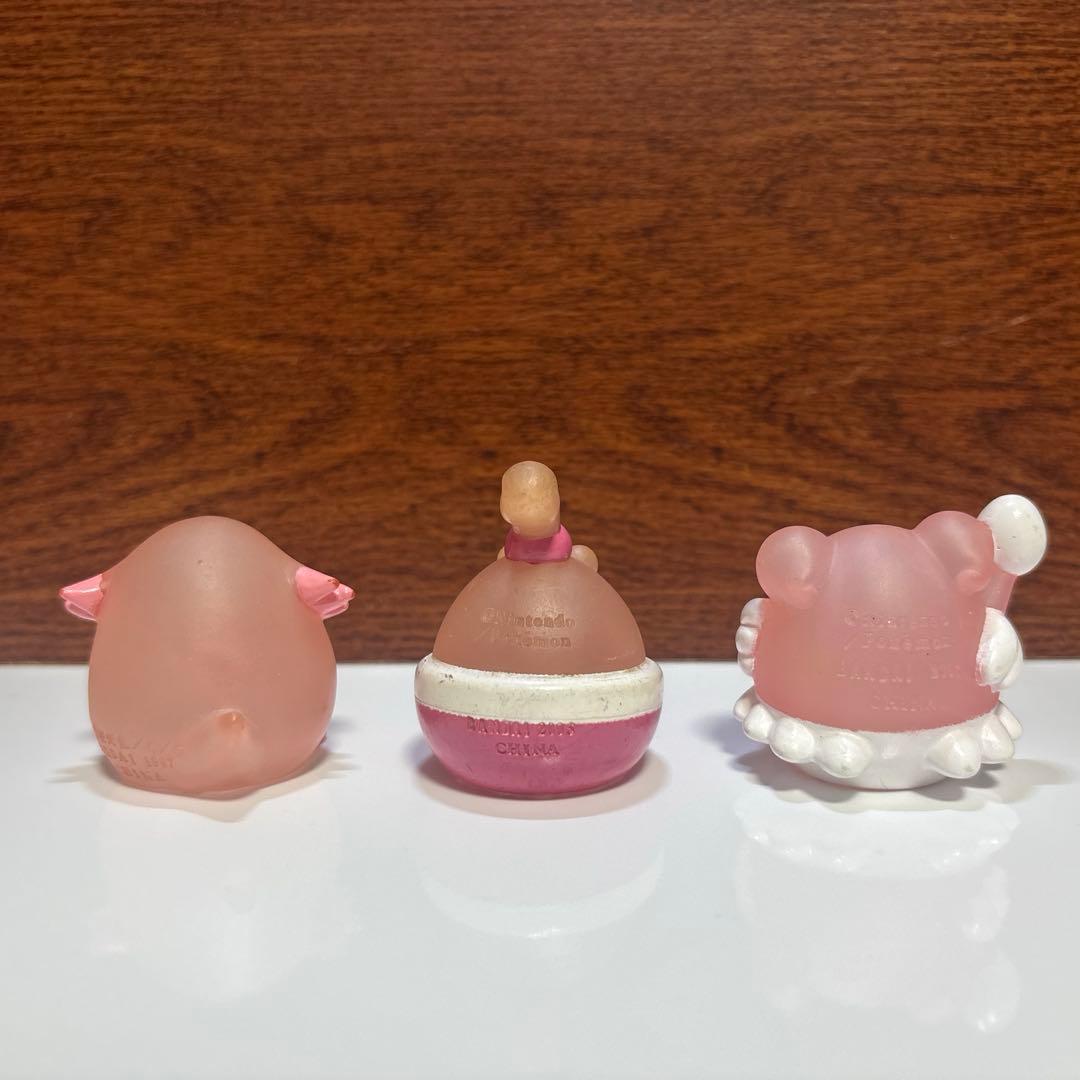 ポケモンキッズ クリア ハピナス ピンプク 指人形 ポケモン フィギュア