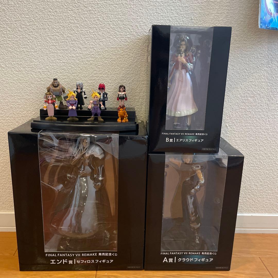 FINAL FANTASY VII REMAKE フィギュアセット　一番くじ Amazon.co.jp: スクウェア・エニックス(SQUARE ENIX) ファイナル