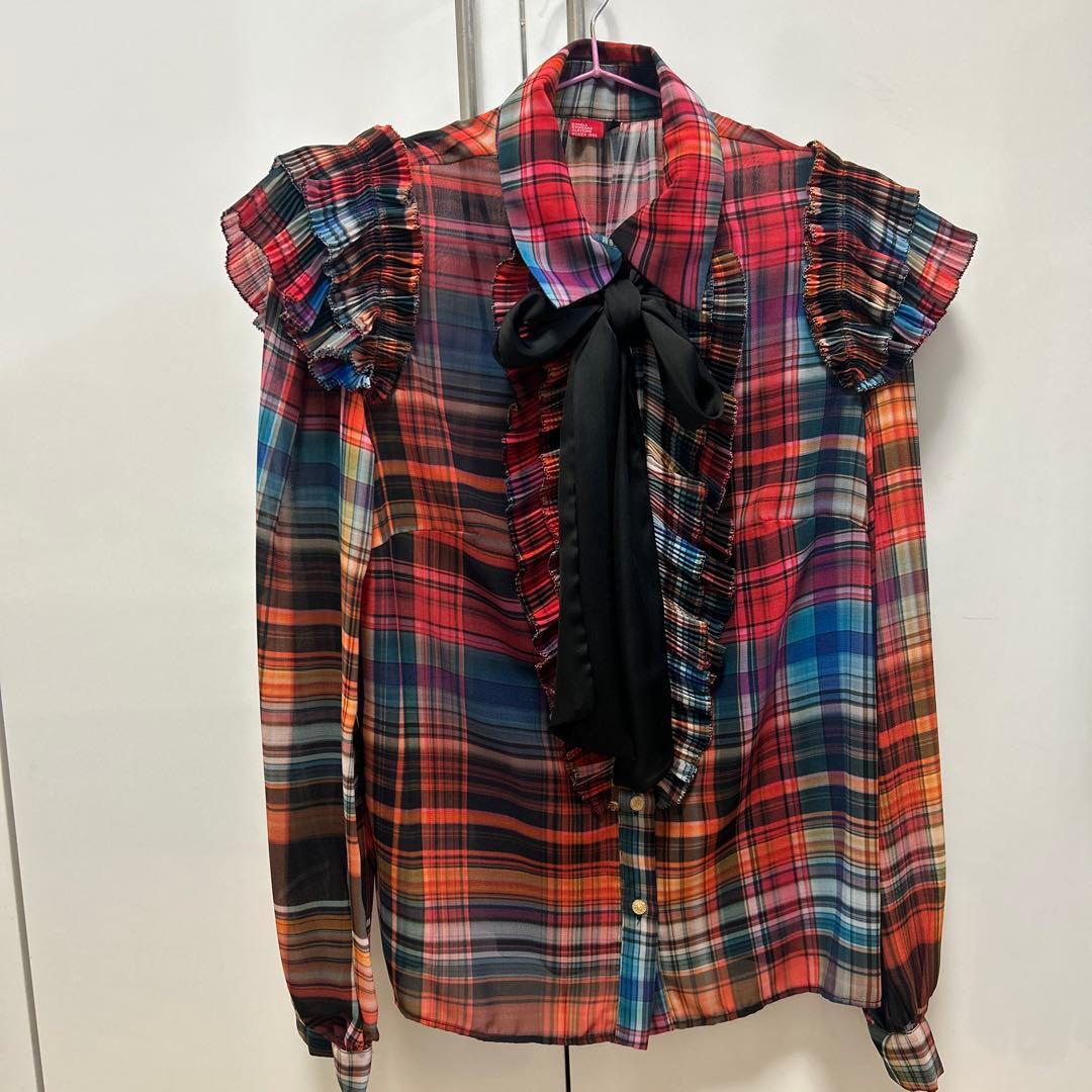 DOUBLE STANDARD CLOTHING チェック柄シャツ★ DOUBLE STANDARD CLOTHING - ダブルスタンダードクロージング シャツ