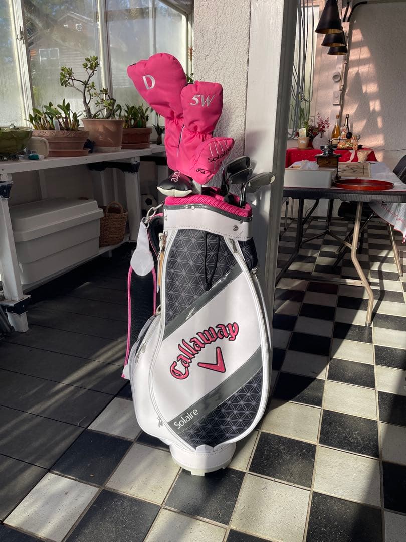 【お得】Callaway Solaire(ソレイル)レディースクラブセット 美品 Callaway（キャロウェイ） レディース クラブセット Solaire ソレイル