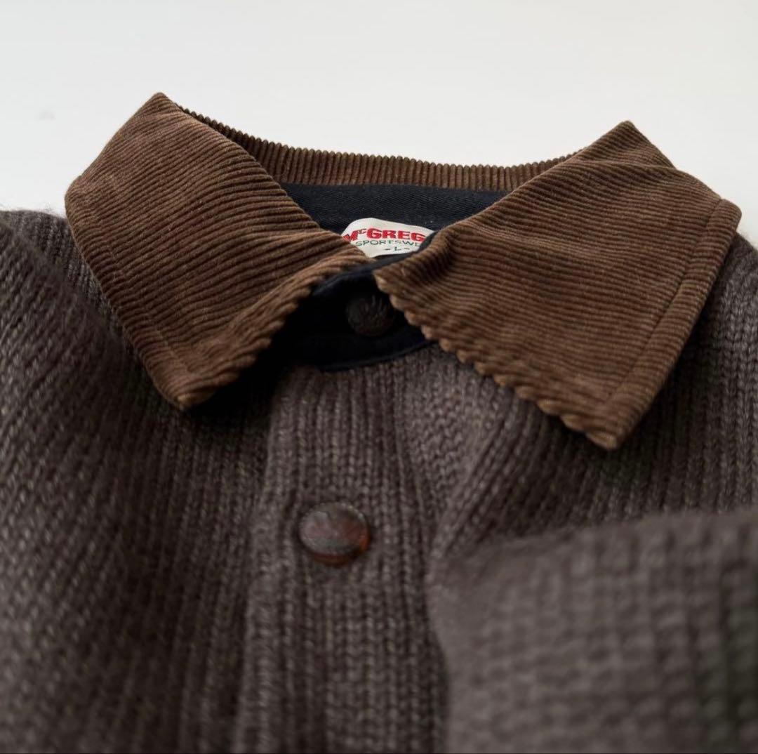 USED】マクレガー McGREGOR エルボーパッチ ウールニット - メルカリ