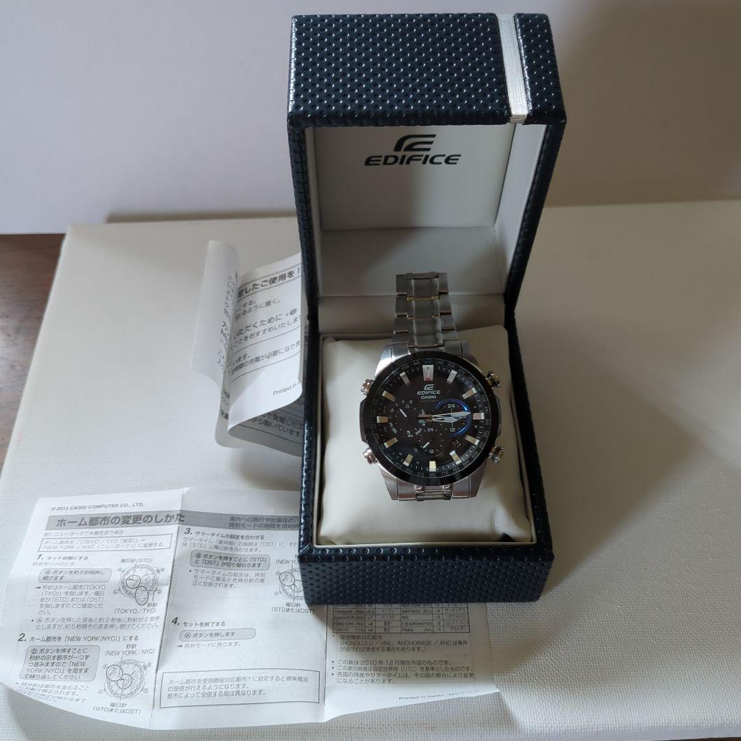 EDIFICE CASIO 腕時計 カシオ エディフィス CASIO EDIFICE ソーラー 腕時計 メンズ タフ