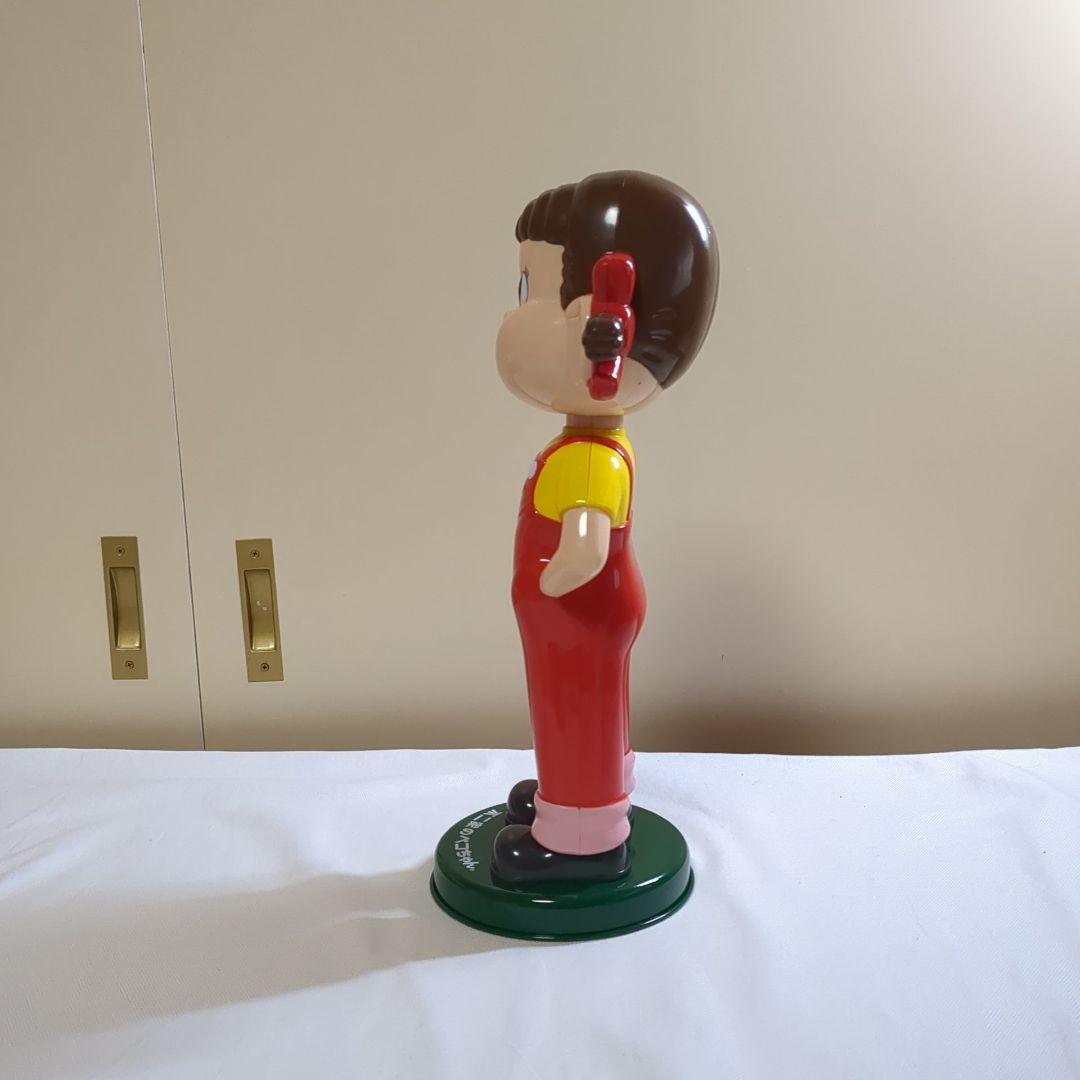 未開封保管品 不二家 首振り ペコちゃん人形 フィギュア 昭和レトロ