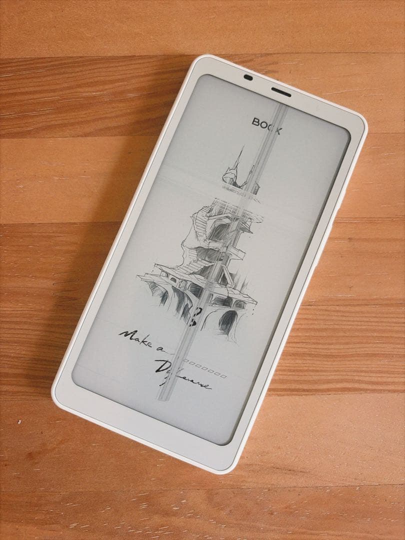 ジャンク品】BOOX Palma ホワイト（液晶割れ・表示不良） - メルカリ