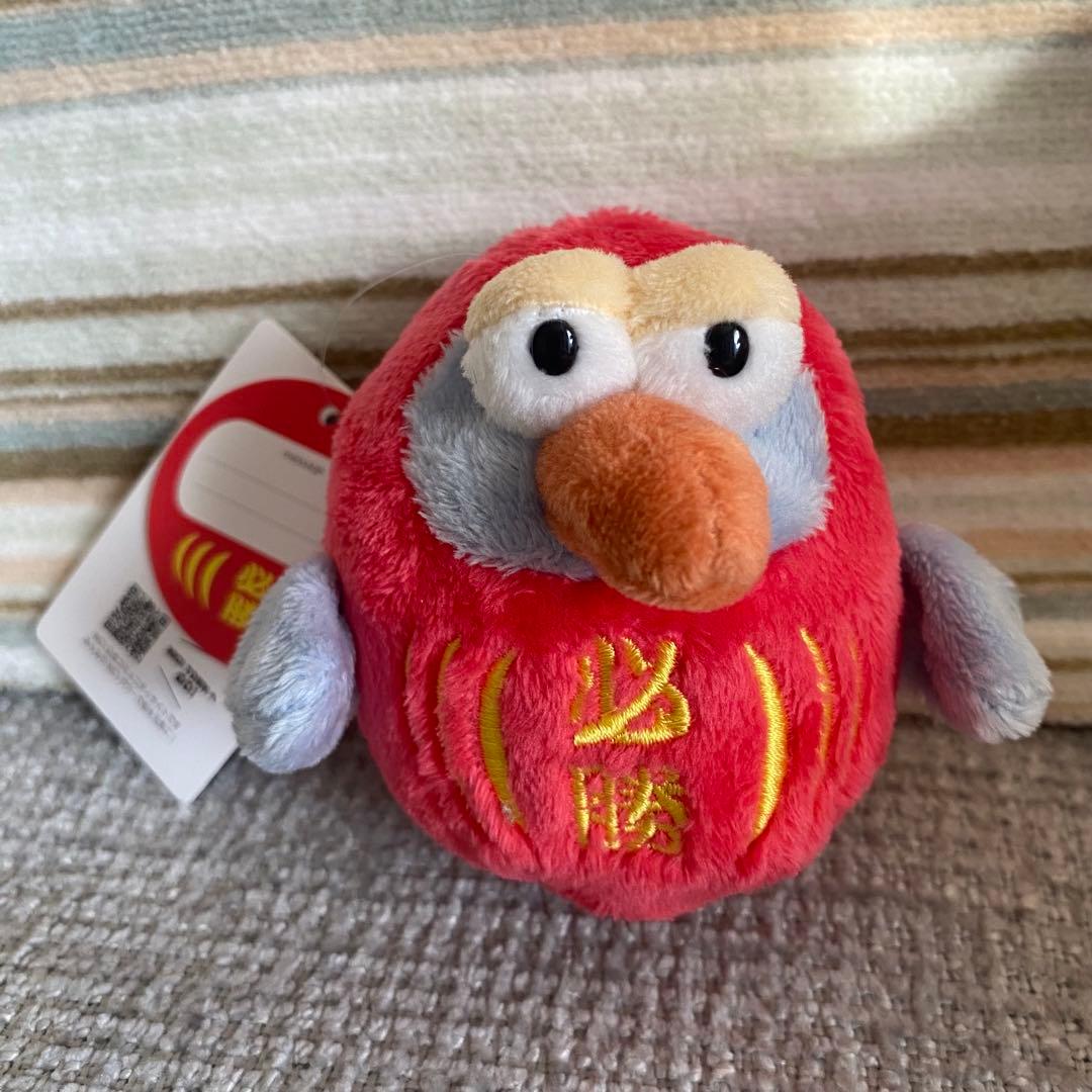 ニキ nici 必勝だるま ぬいぐるみキーホルダー キーリング ハチドリ