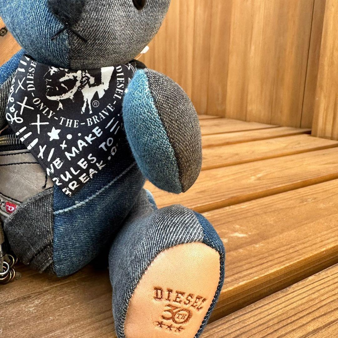 DIESEL 30周年記念 日本限定 100体限定 デニム再構築 テディベア