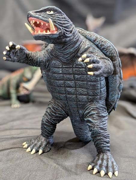 昭和ガメラ＆ギロン＆ギャオス（エクスプラス）ソフビフィギュア3体