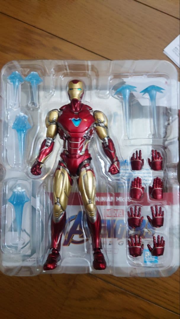 S.h.figuarts アイアンマン マーク85 カスタマイズヘッド