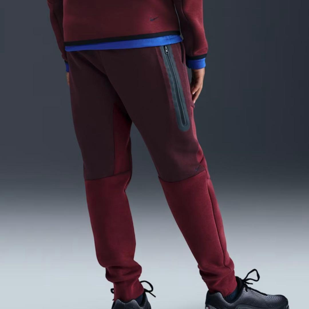 ナイキ テックフリース ジョガーパンツ キッズ 160 L バーガンディ