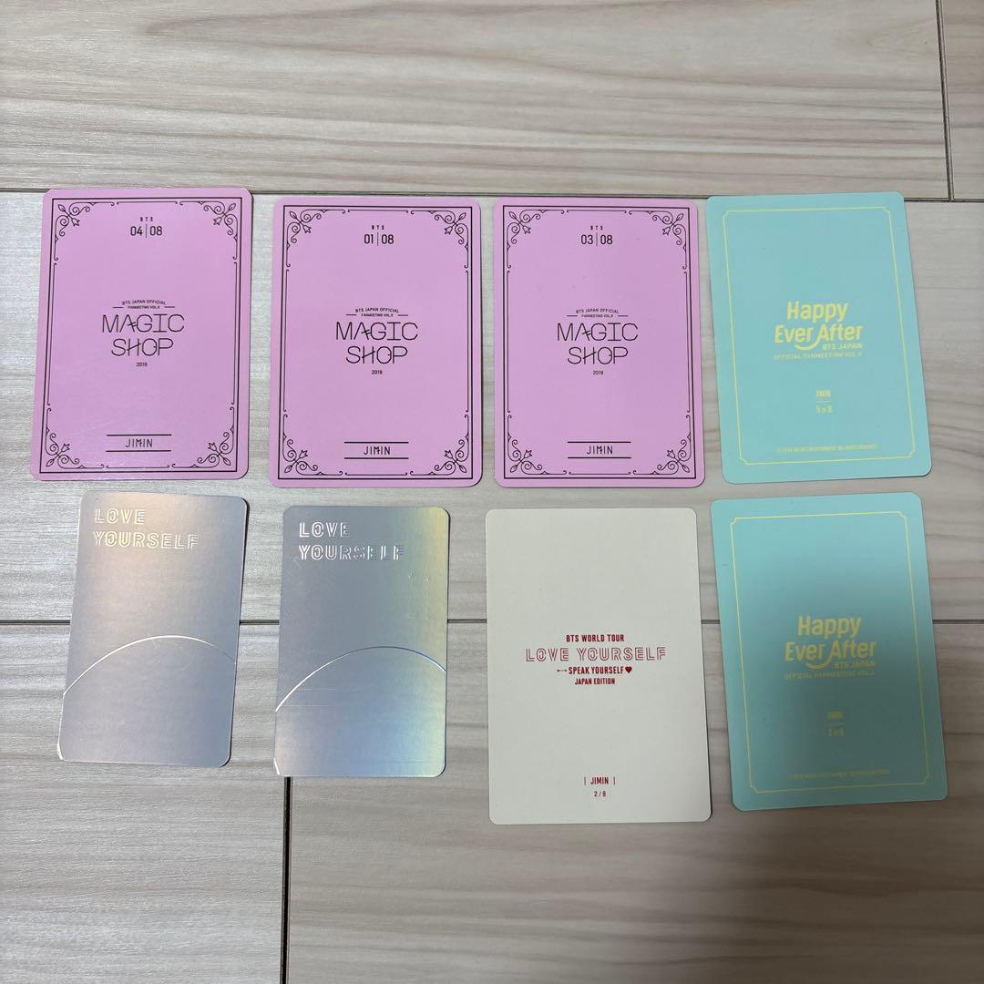 ジミン トレカ ミニフォト まとめ売り8枚 - メルカリ