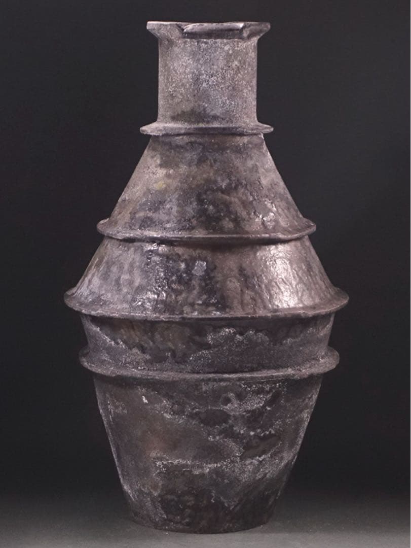 稀少作 鬼才 肥沼美智雄 「壷」 / 陶器 陶芸 作品 芸術 美術 壺 土器
