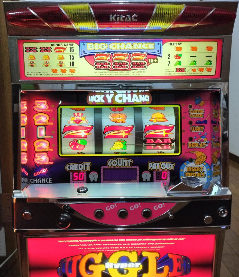 だがし様専用】北電子☆ハイパージャグラーV【コイン不要機付】4号機