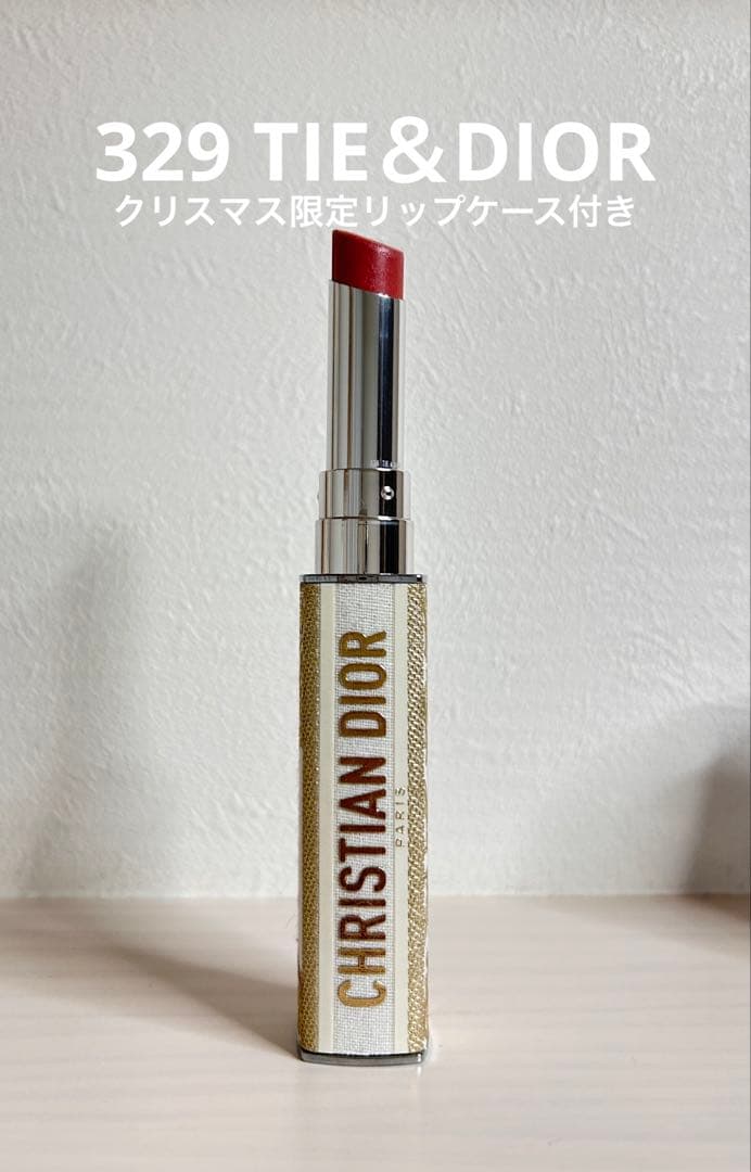 Dior アディクトリップスティック 329 TIE＆DIOR ケース付き - メルカリ