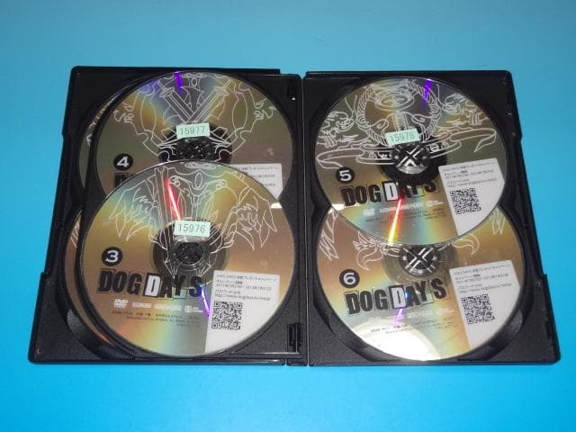 DVD DOGDAYS ドッグデイズ 1期～3期 18巻 全巻 レンタル
