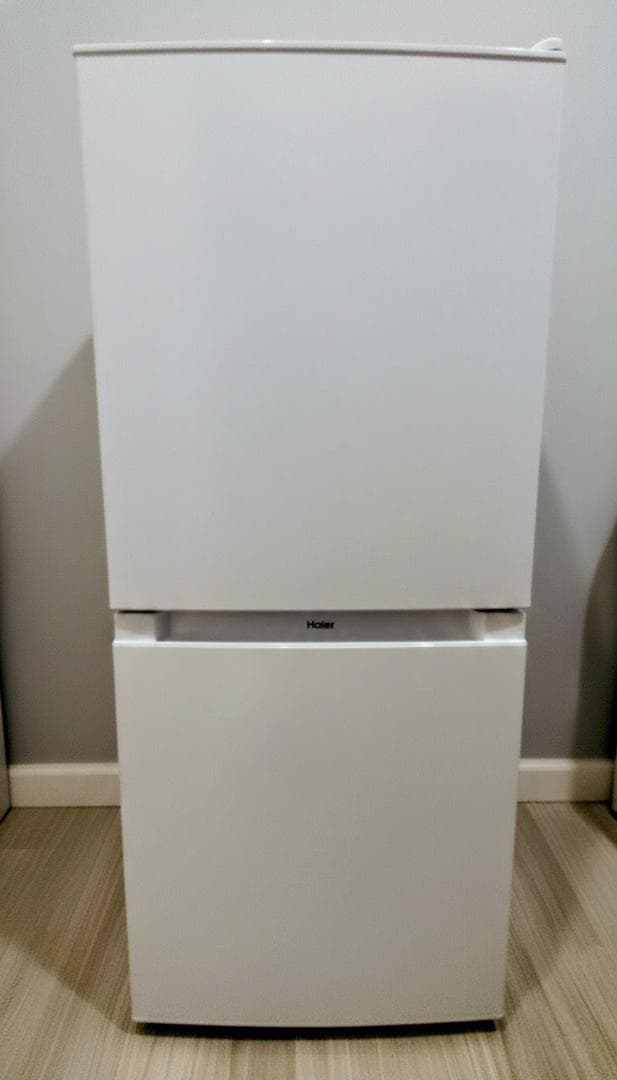 【2023年製・美品】ハイアール 冷蔵庫 121L JR-NF121B ハイアール 2ドア冷蔵庫 121L ホワイト JR−NF121C（W